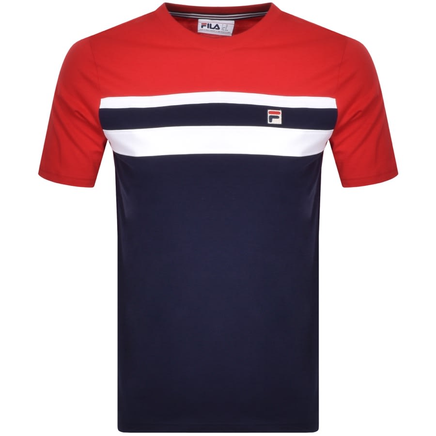 Alternative Image for ProductFila Vintage Dover Crew Neck T Shirt Navy1